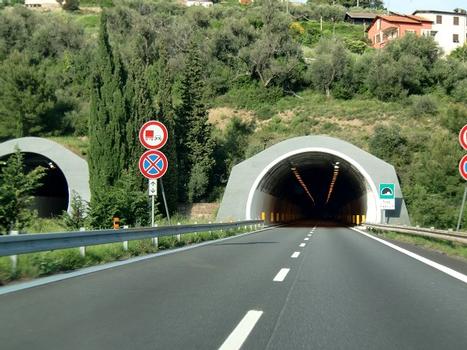 Poggi Tunnel eastern portals