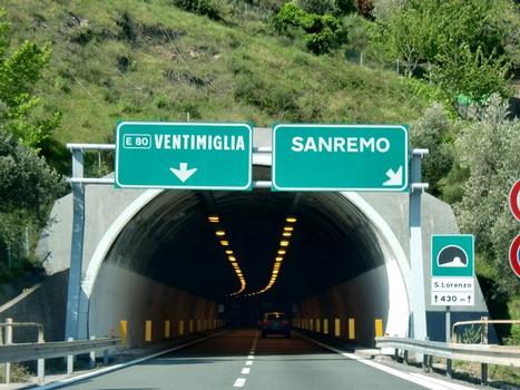San Lorenzo Tunnel easyern portal
