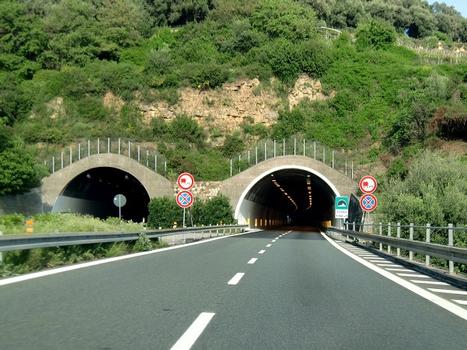 Terre Bianche Tunnel western portals