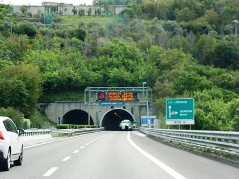 Colle Pianetti Tunnel western portals