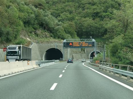 Dell'Anchetta Tunnel western portals