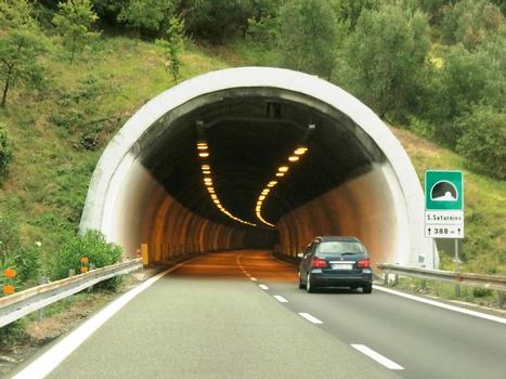 San Saturnino Tunnel western portal