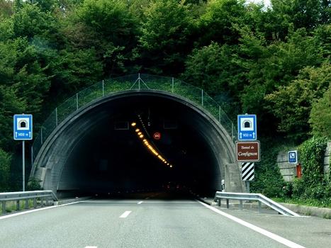 Confignon Tunnel, northern portal