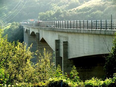Gorsexio Viaduct from Turchino service area