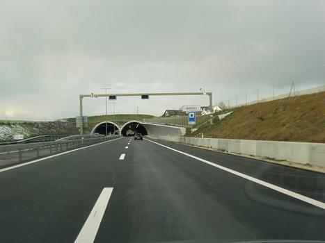 Rueteli Tunnel southern portals