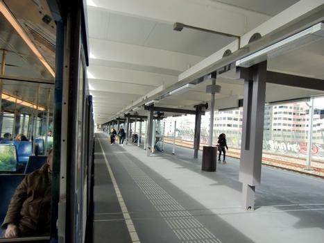 Bullewijk Metro Station, platform