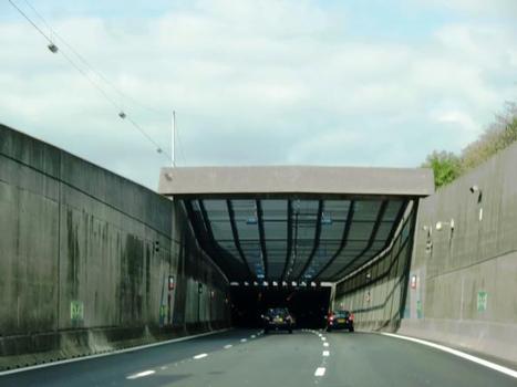 Noord Tunnel, eastern portals