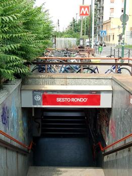 Metrobahnhof Sesto Rondò