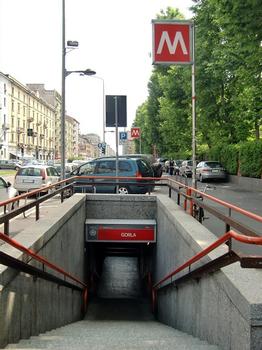Gorla Metro Station, access