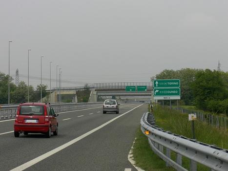 A6 motorway near Marene (A33 connection)