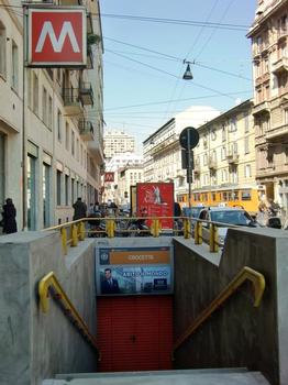 Metrobahnhof Crocetta