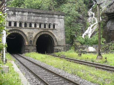Simplon tunnels - italian portals
