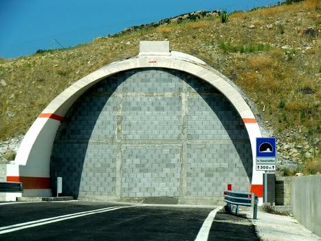 Is Canaleddus Tunnel. Completed, will be opened to traffic with the whole section Cagliari-Terra Mala