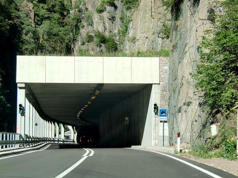 Campegno tunnel western portal