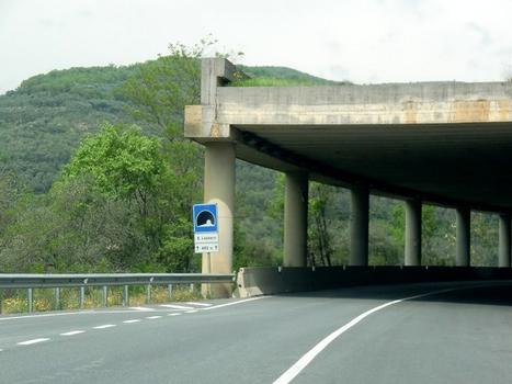 San Lazzaro Tunnel, southern portal