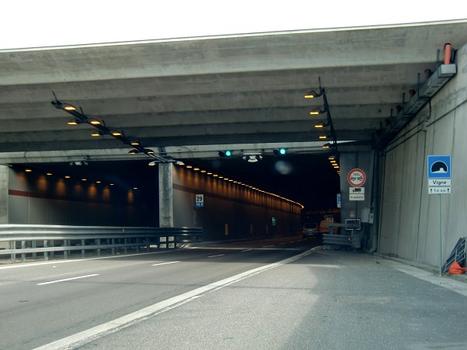 Le Vigne Tunnel western portal