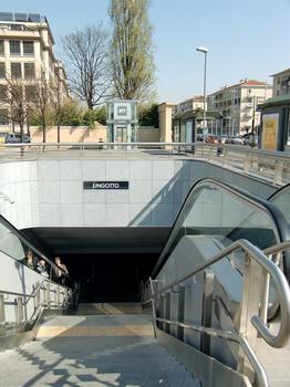 Lingotto Metro Station, access