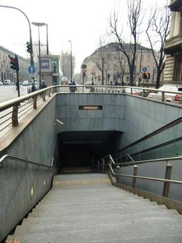 Vinzaglio Metro Station, access