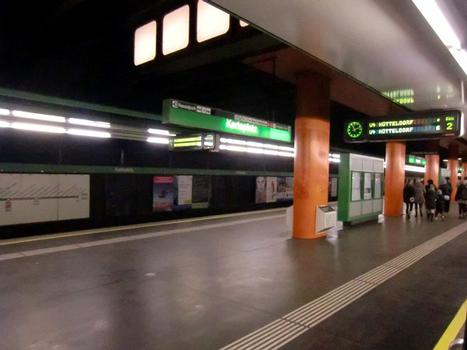 Karlsplatz Metro Station, line U4, platform