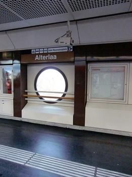 Alterlaa Metro Station, platform