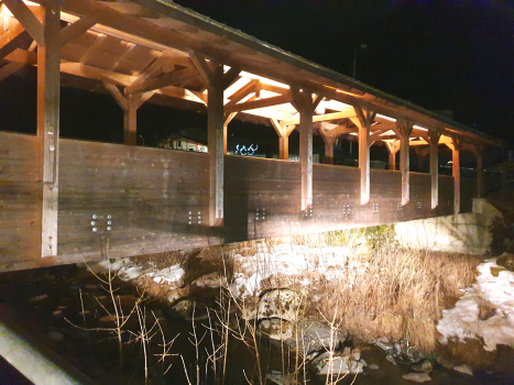 Pont couvert sur le Dezzo