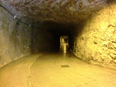Tunnel du barrage de Sauris