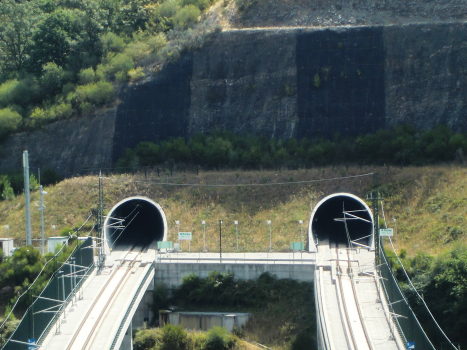 Tunnel ferroviaire à grande vitesse de O Corno