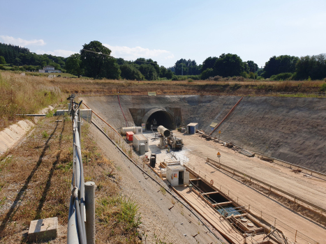 New Oural Tunnel northern portal