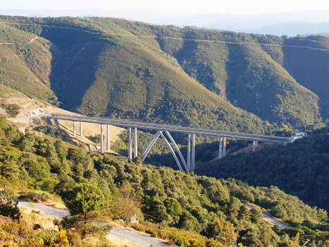 Teixeiras Viaduct and Portocamba HS Tunnel western portals