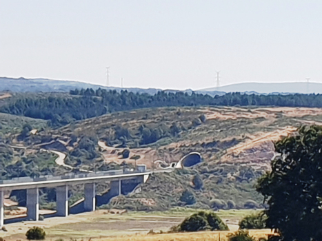 Puebla Este Viaduct and Otero Tunnel western portal