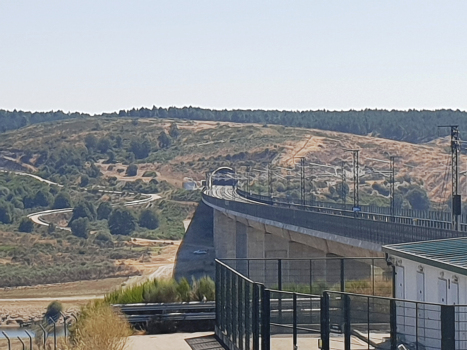 Puebla Este Viaduct and Otero Tunnel western portal