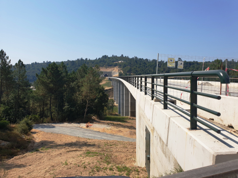 Rio Barbaña Viaduct and Rante Tunnel northern portal