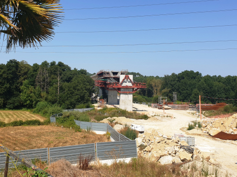 Rio Mesón de Calvos-Talbrücke