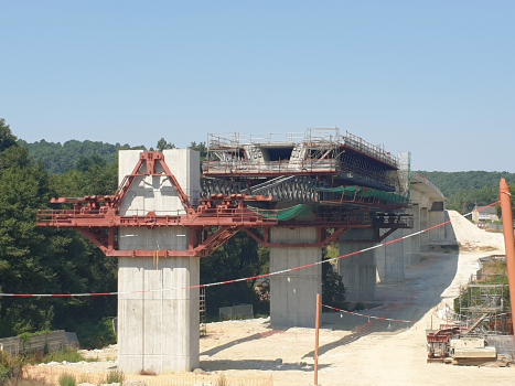 Rio Mesón de Calvos-Talbrücke