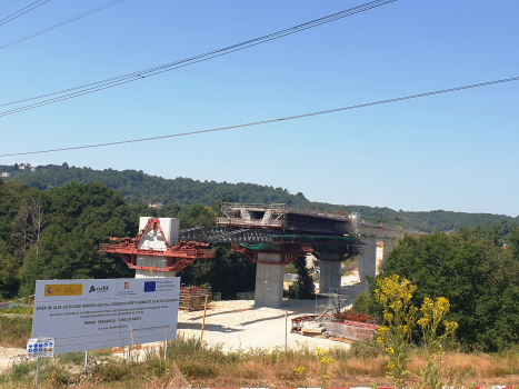 Rio Mesón de Calvos-Talbrücke