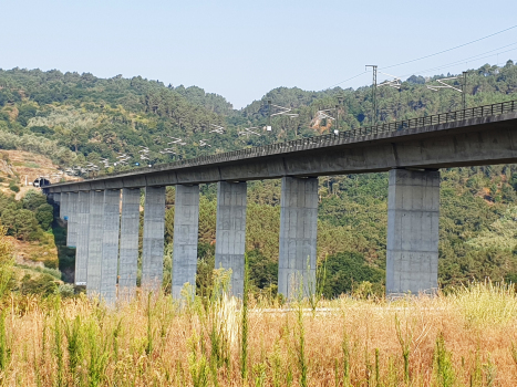 Rio do Porto Viaduct and Burata Tunnel eastern portal