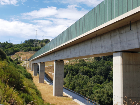 Rio Pedro Viaduct and Hedroso 1 Tunnel western portal