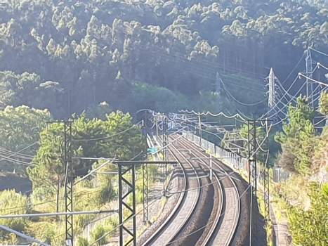 Rio Ullò Viaduct and Fontequente Tunnel southern portal