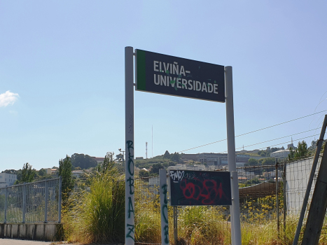 Bahnhof Elviña-Universidade