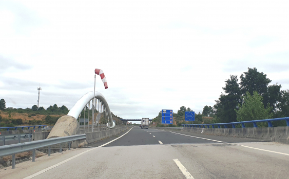 Aubahnbrücke Ribeira de Feces