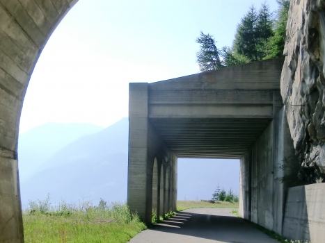 Monte Colmo II Tunnel southern portal