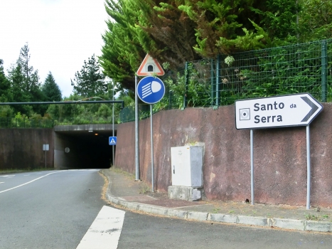 Santo da Serra Tunnel southern portal