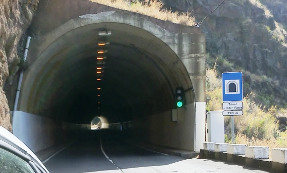 Ribeira Funda Tunnel western portal