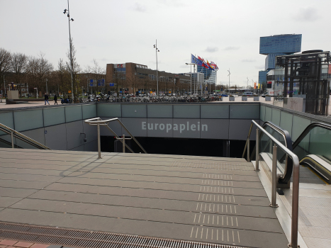 Metrobahnhof Europaplein