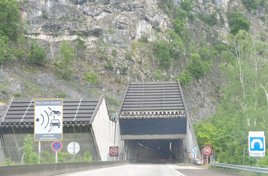 Tunnel de l'Épine western portal (eastbound)