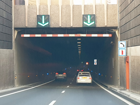 Toulon Road Tunnel eastern portals