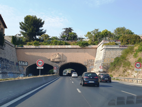 Saint Antoine Tunnel southern portals