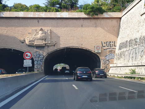 Saint Antoine Tunnel northern portals