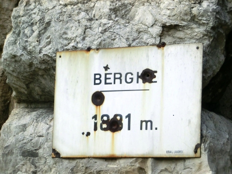 Tunnel hélicoïdal de Bergue