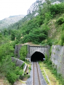 Col-de-Braus Tunnel western portal